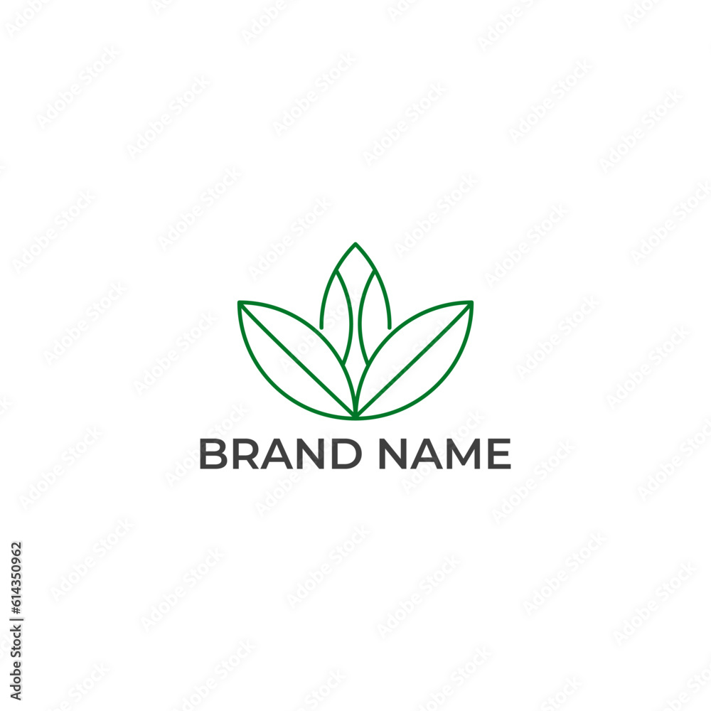 ILLUSTRATION ABSTRACT GEOMETRIC LEAF NATURE. ECO ELEMENT LOGO ICON DESIGN VECTOR FOR YOUR BRAND, BUSINESS ILLUSTRATION ABSTRACT GEOMETRIC LEAF NATURE. ECO ELEMENT LOGO ICON DESIGN VECTOR FOR YOUR BRAND, BUSINESS