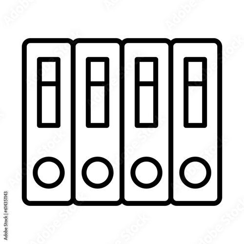 Folder Icon Logo Design Vector Template Illustration Sign And Symbol Pixels Perfect