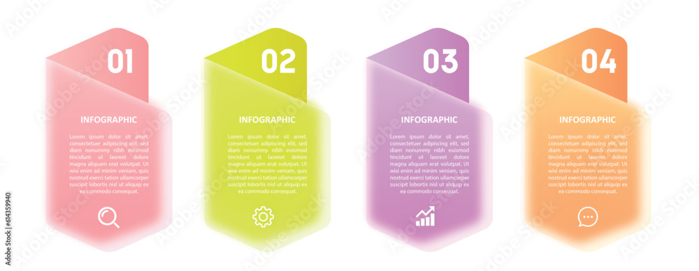 Business and Technology Infographic Glasmorphism Eps Business and Technology Infographic Glasmorphism Eps