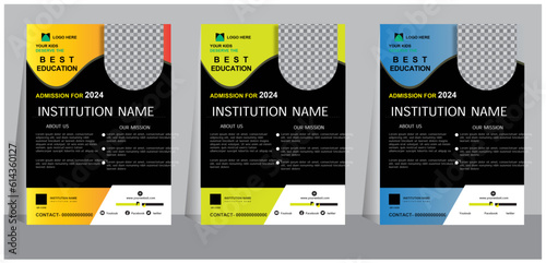 a4, abroad, admission, Admission Flyer, back to school, college, education, education event, education flyer, flyer, high school, Junior School, kids care, kids education, learning, play group, schola