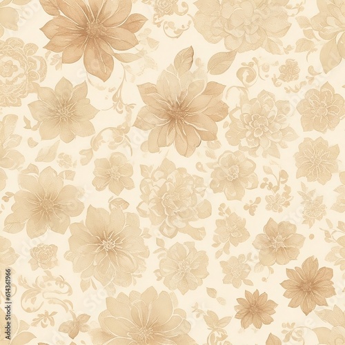 seamless pattern flowers