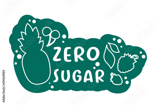 Zero sugar products, natural sweeteners dieting