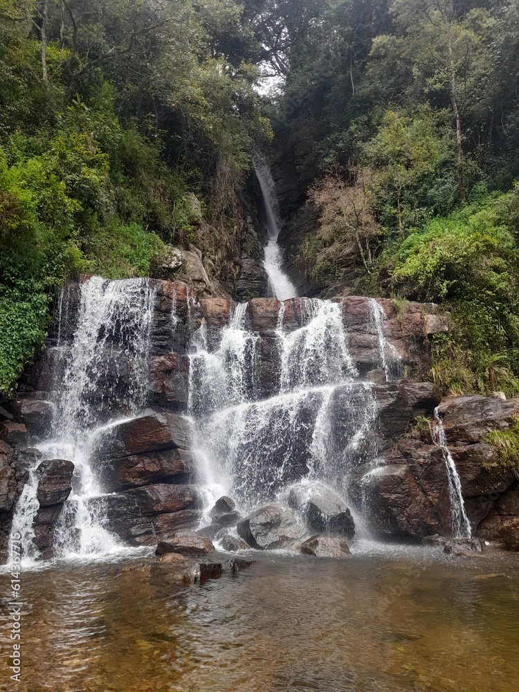 Fototapeta premium waterfall in the mountains