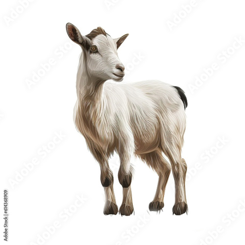 goat animal cartoon element © ARWANTHAI