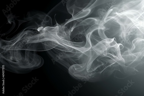 Smoke background. Generate Ai