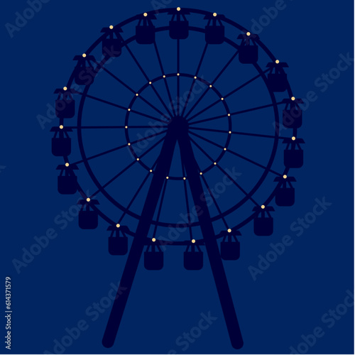 night ferris wheel