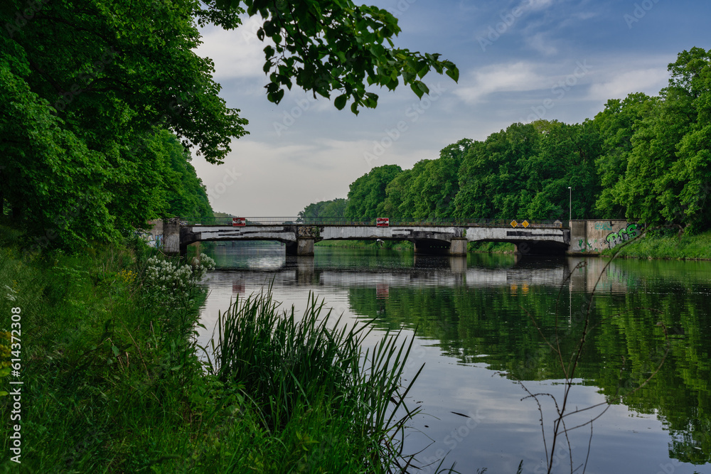Obraz premium Sachsenbrücke in Leipzig