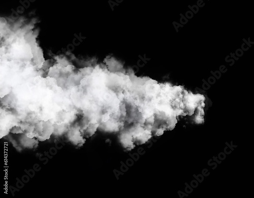 Smoke spreading on dark background ep30