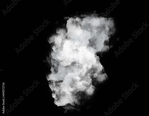 Smoke spreading on dark background ep36