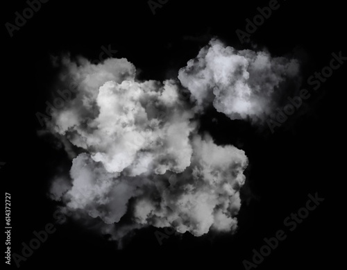Smoke spreading on dark background ep35