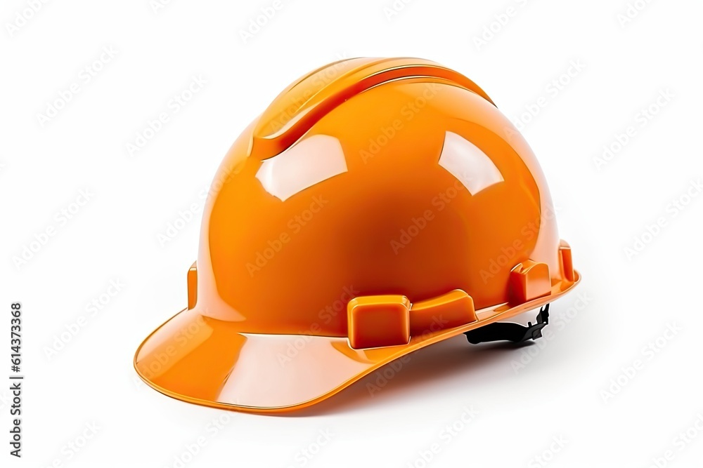 Construction Helmet On White Background Construction Helmet On White Background