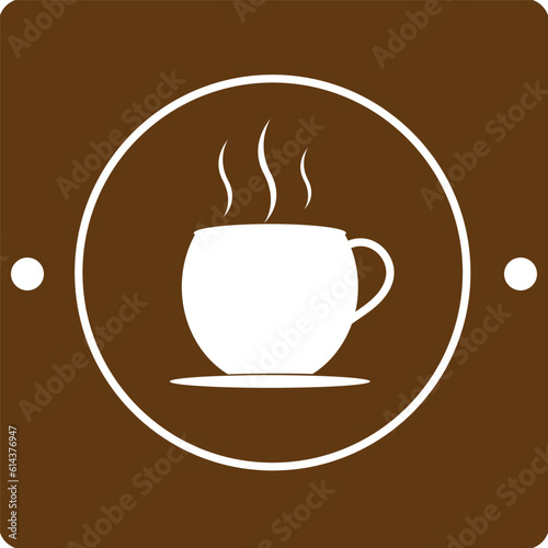 coffee cup icon. coffee mug design  hot drink espresso.