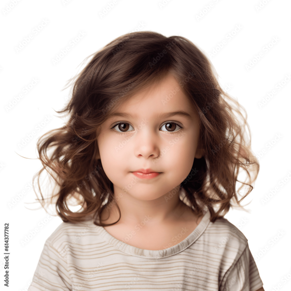 portrait of a cute brunette girl. isolated on transparent background. no background. portrait of a cute brunette girl. isolated on transparent background. no background.