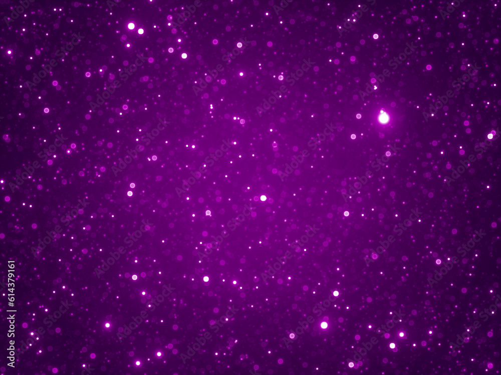 Shiny glitter background with glowing stars 