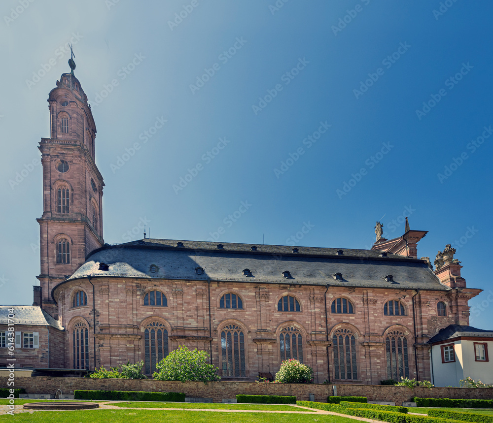 The Jesuit church in the old town of Heidelberg. Baden Wuerttemberg, Germany, Europe