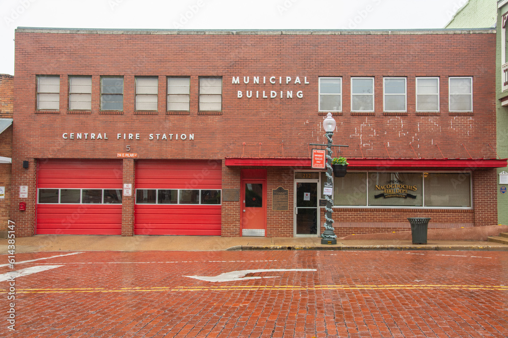 Nacogdoches Usa November 24 2022 Nacogdoches City Fire Department