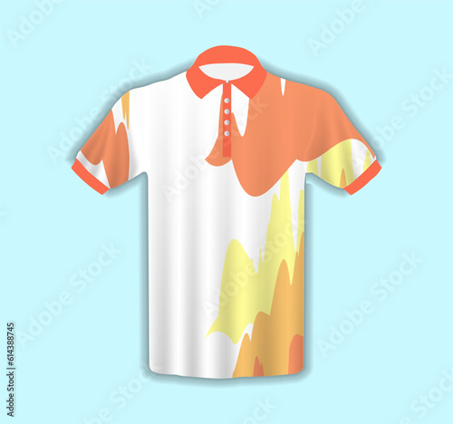 Men's T-shirt in 3D Style
