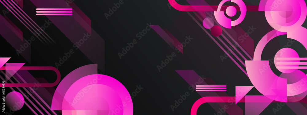 abstract colorful gradient geometric banner background abstract colorful gradient geometric banner background