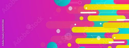 Vector colorful colourful flat geometric background abstract