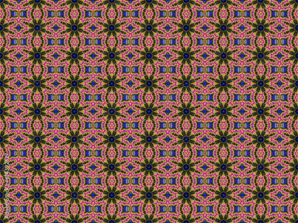 Seamless fractal Textured pattern