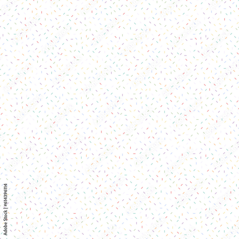 Sprinkle vector pattern background, candy background
