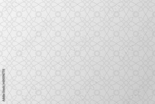 Decoration and pattern with seamless line.