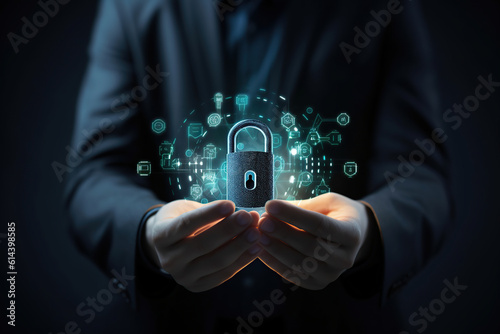 Secure transactions backdrop