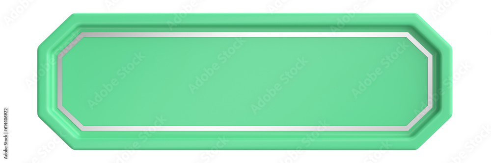 3D button. Empty button. 3D illustration. 3D button. Empty button. 3D illustration.