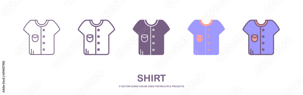 t-shirt icon, casual shirt icon linear sign isolated on white background - vector illustration t-shirt icon, casual shirt icon linear sign isolated on white background - vector illustration