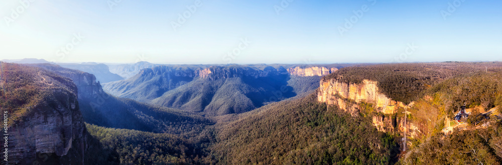 D BM Lookout Govetts canyon pan