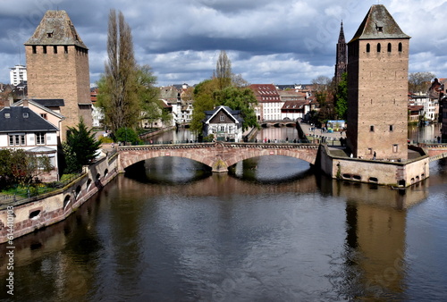Barage Vauban in Straßburg im Frühjahr