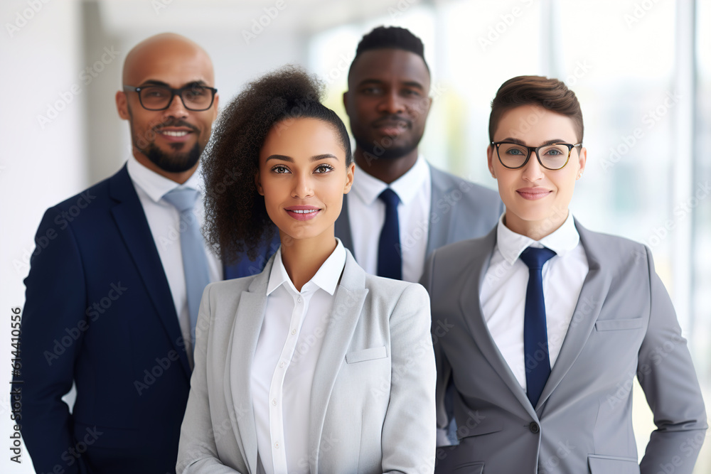 business team businesswoman businessman meeting office teamwork happy portrait together education cheerful colleague group generative ai business team businesswoman businessman meeting office teamwork happy portrait together education cheerful colleague group generative ai