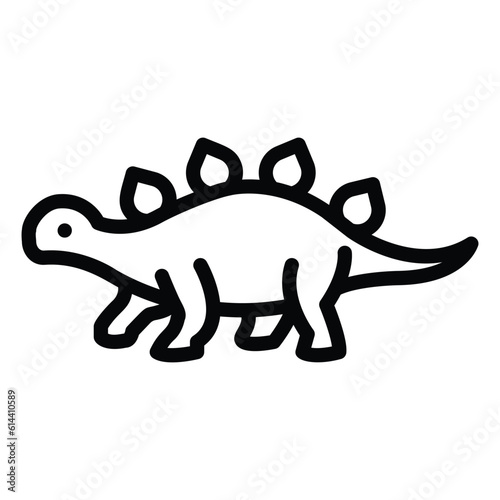 Stegosaurus�lived in the Jurassic period, the middle period of dinosaur history
