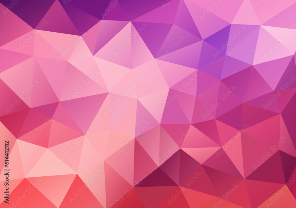 Vector background from polygons, abstract background of triangles