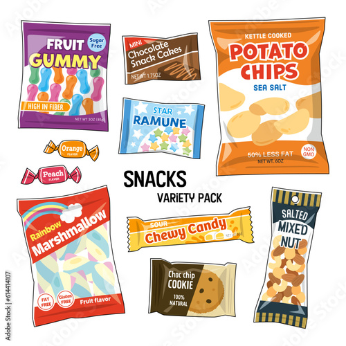 Snacks variety pack