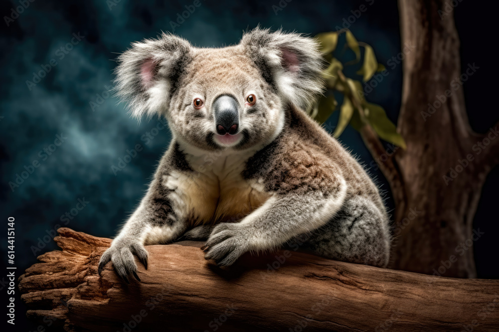 Tranquil world of the koala as it thrives in its natural habitat. Tranquil world of the koala as it thrives in its natural habitat.