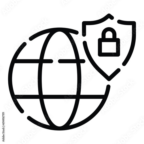 Globe Protected means Protect IP addresses and demonstratingal data