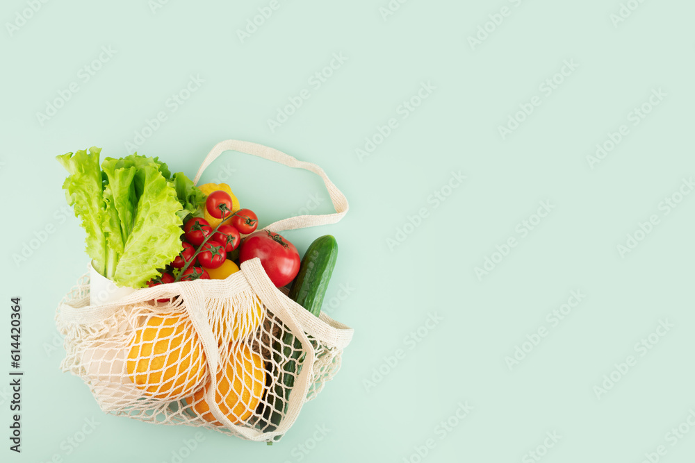 eco-friendly net bag for groceries,string bag with orange fruits with vegetables and fruits eco-friendly net bag for groceries,string bag with orange fruits with vegetables and fruits