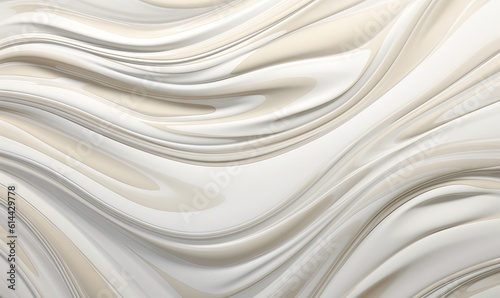  a white background with a wavy design on the top and bottom of the image, with a light brown center and bottom part of the image in the middle of the image. generative ai