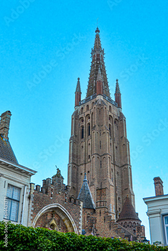 Old town of Brugge in Belgium