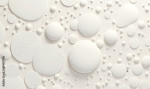  a white background with lots of bubbles and bubbles of water on the bottom of the image and the bottom half of the bubbles on the bottom half of the image. generative ai