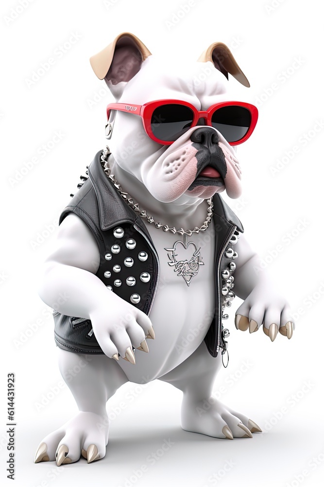 sassy swag bulldog cartoon character sassy swag bulldog cartoon character