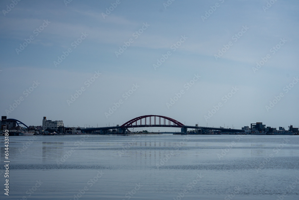Fototapeta premium city harbour bridge
