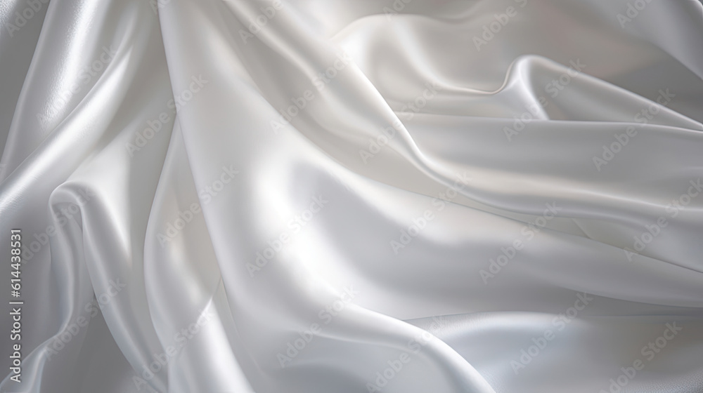A white background texture of light white silk.