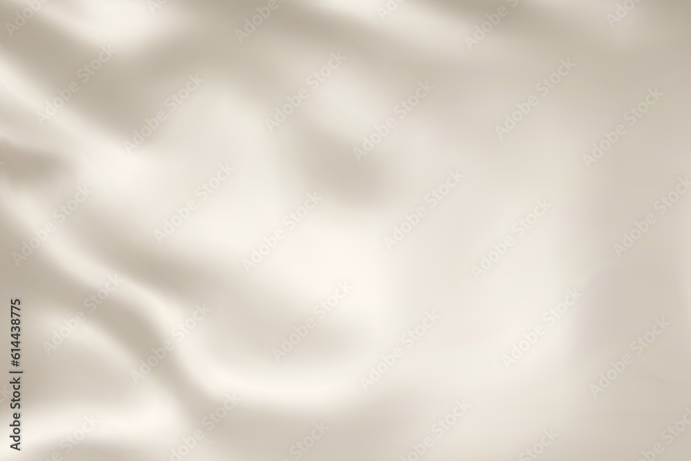 Close-up texture of natural beige silk. Light Gold fabric smooth texture surface background. Smooth elegant golden silk in Sepia toned. Texture, background, pattern, template. 3D vector illustration.