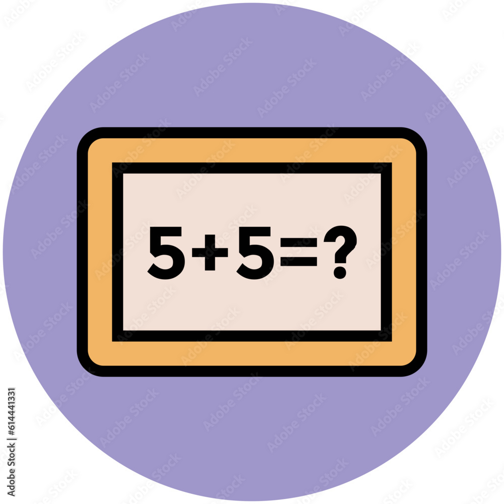 Flat rounded icon of book Flat rounded icon of book