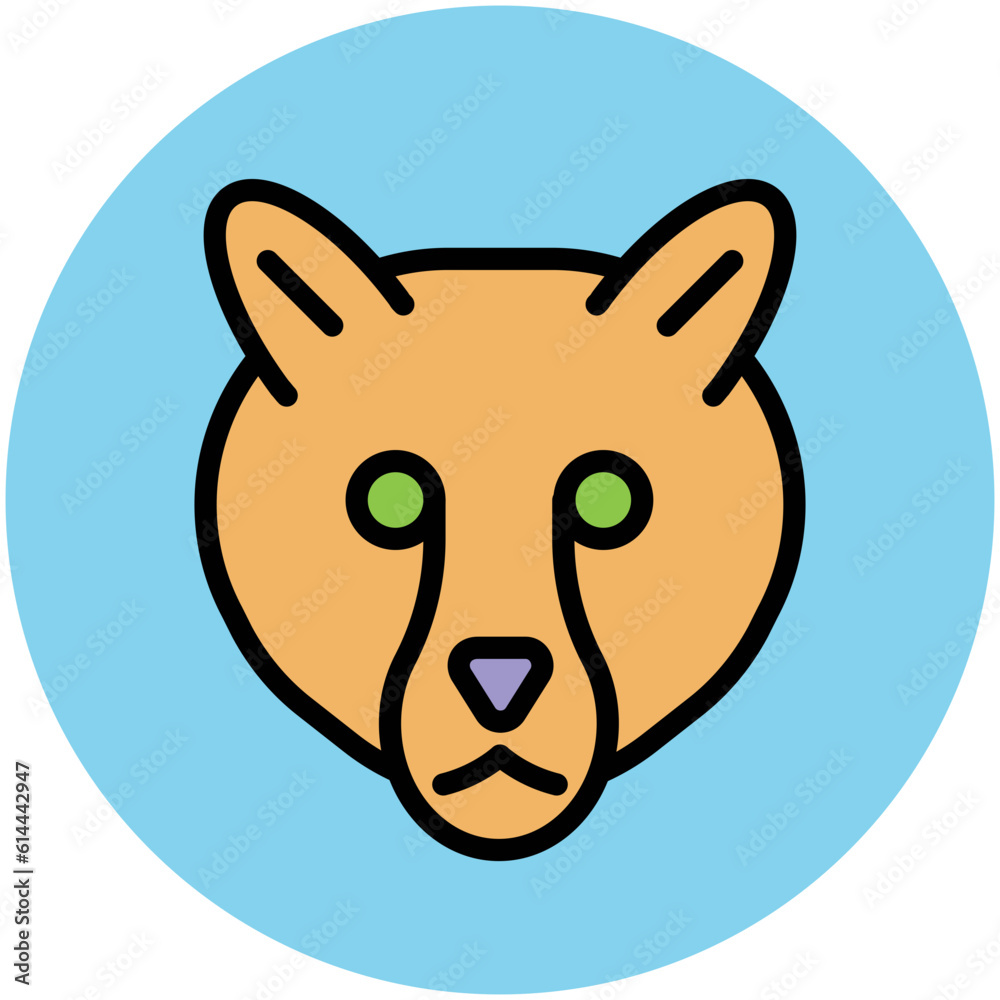 Animals Face Avatar Vector Animals Face Avatar Vector