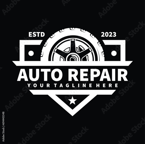 logo vector for auto repair, auto parts.