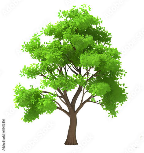 tree illustration AI Generated