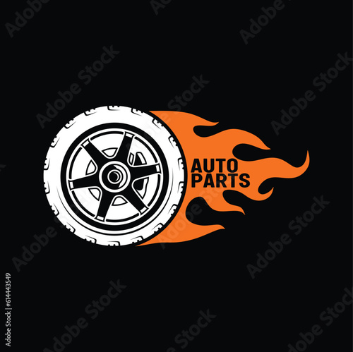 logo vector for auto repair, auto parts.